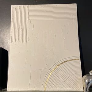 Original Abstract Texture Art on Raised Canvas